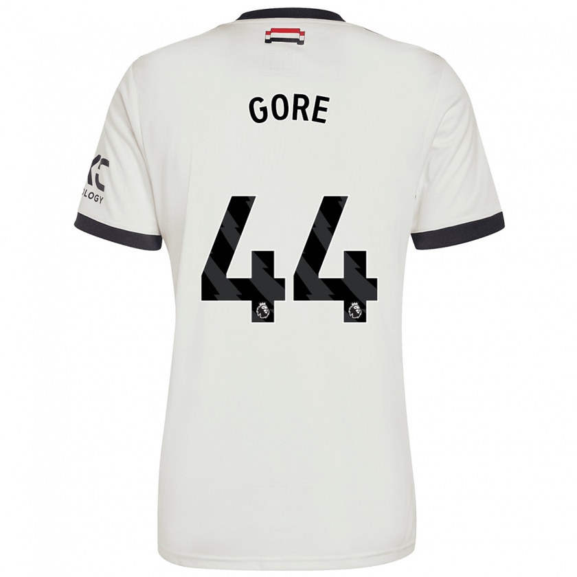 Kandiny Kinder Daniel Gore #44 Cremeweiß Ausweichtrikot Trikot 2024/25 T-Shirt