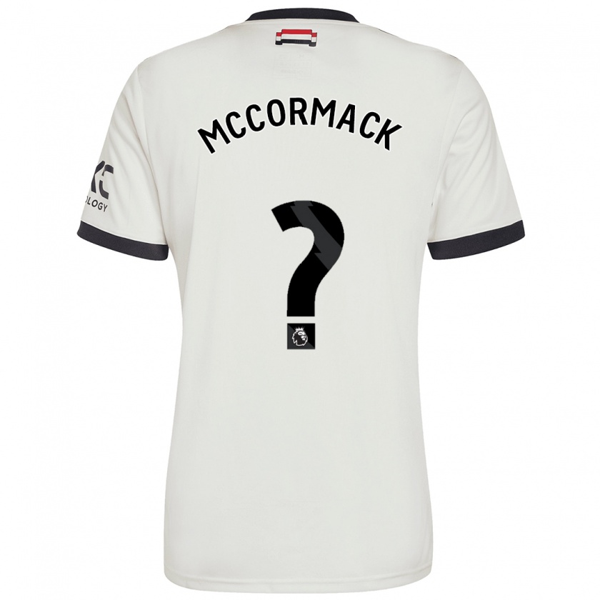 Kandiny Kinder Rafe Mccormack #0 Cremeweiß Ausweichtrikot Trikot 2024/25 T-Shirt