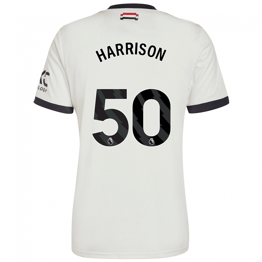 Kandiny Kinder Elyh Harrison #50 Cremeweiß Ausweichtrikot Trikot 2024/25 T-Shirt