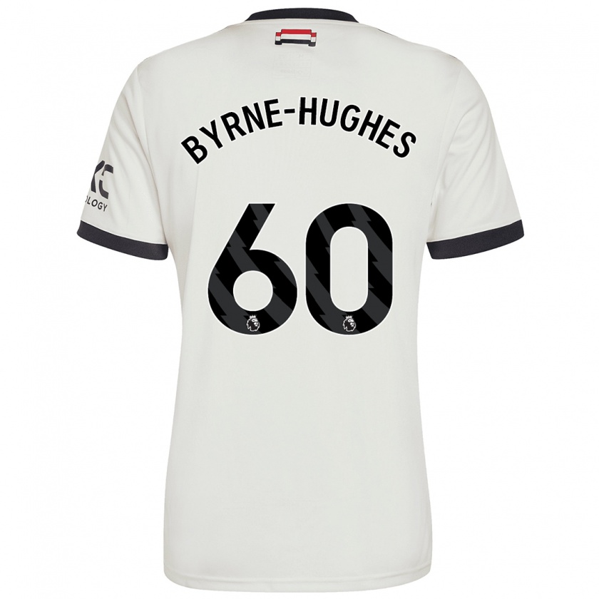 Kandiny Kinder Cameron Byrne-Hughes #60 Cremeweiß Ausweichtrikot Trikot 2024/25 T-Shirt