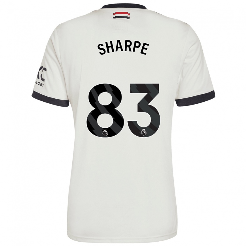 Kandiny Kinder Malachi Sharpe #83 Cremeweiß Ausweichtrikot Trikot 2024/25 T-Shirt