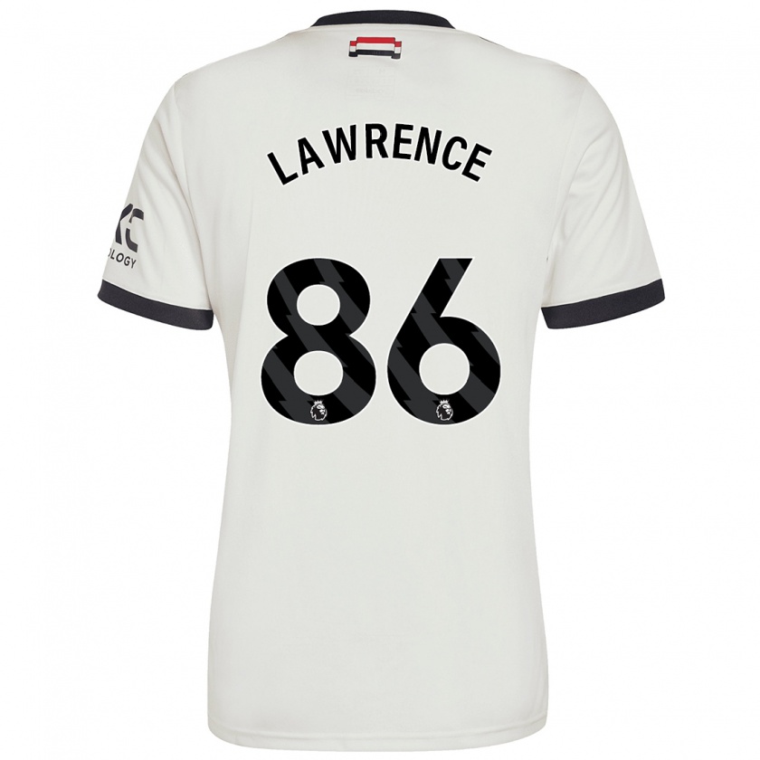 Kandiny Kinder Marcus Lawrence #86 Cremeweiß Ausweichtrikot Trikot 2024/25 T-Shirt