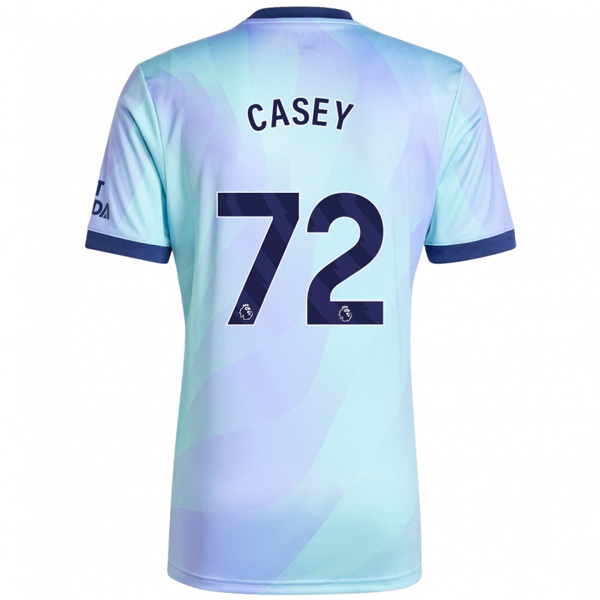 Kandiny Kinder Dan Casey #72 Aquamarin Ausweichtrikot Trikot 2024/25 T-Shirt