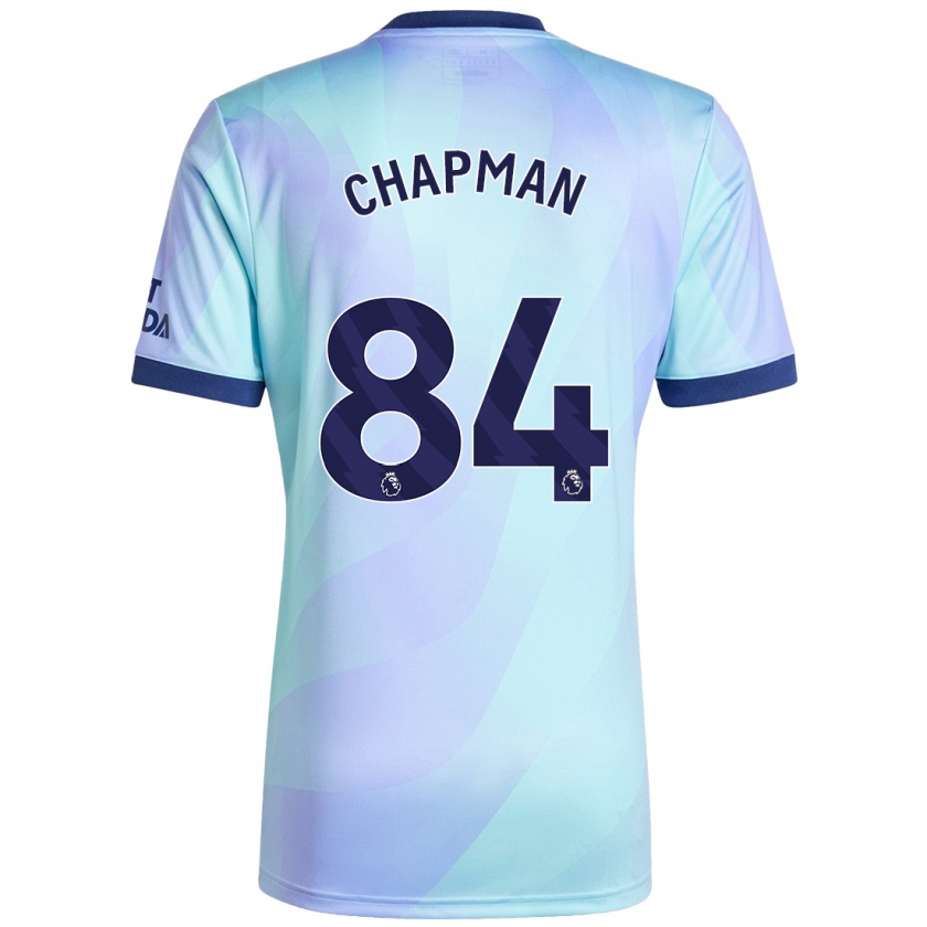 Kandiny Kinder Samuel Chapman #84 Aquamarin Ausweichtrikot Trikot 2024/25 T-Shirt