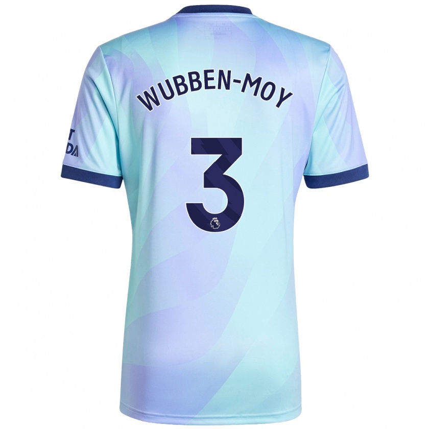 Kandiny Kinder Lotte Wubben-Moy #3 Aquamarin Ausweichtrikot Trikot 2024/25 T-Shirt