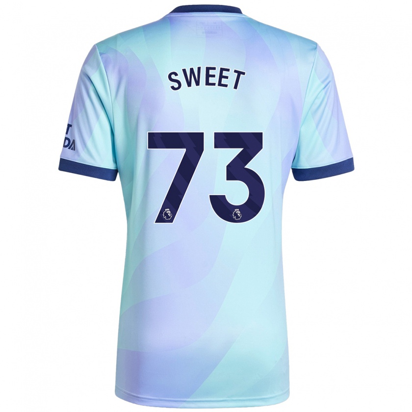 Kandiny Kinder James Sweet #73 Aquamarin Ausweichtrikot Trikot 2024/25 T-Shirt