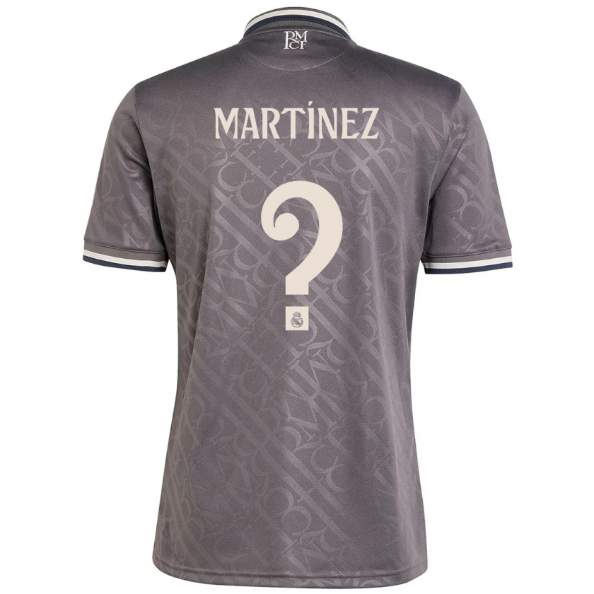 Kandiny Kinder Antonio Martínez #0 Anthrazit Ausweichtrikot Trikot 2024/25 T-Shirt