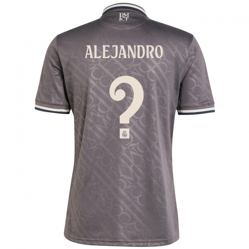 Kandiny Kinder Alejandro Hernández #0 Anthrazit Ausweichtrikot Trikot 2024/25 T-Shirt