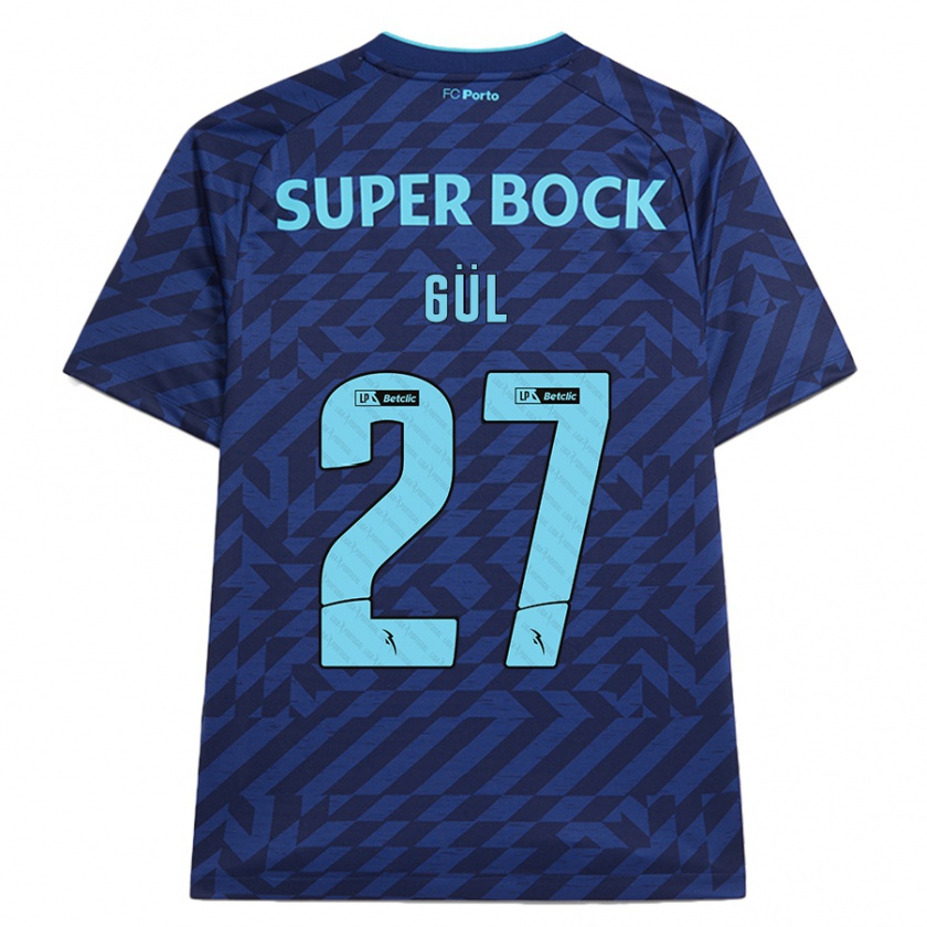 Kandiny Kinder Deniz Gül #27 Marineblau Ausweichtrikot Trikot 2024/25 T-Shirt