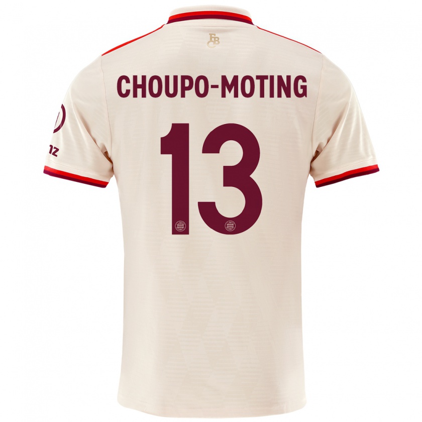 Kandiny Kinder Eric Maxim Choupo-Moting #13 Leinen Ausweichtrikot Trikot 2024/25 T-Shirt