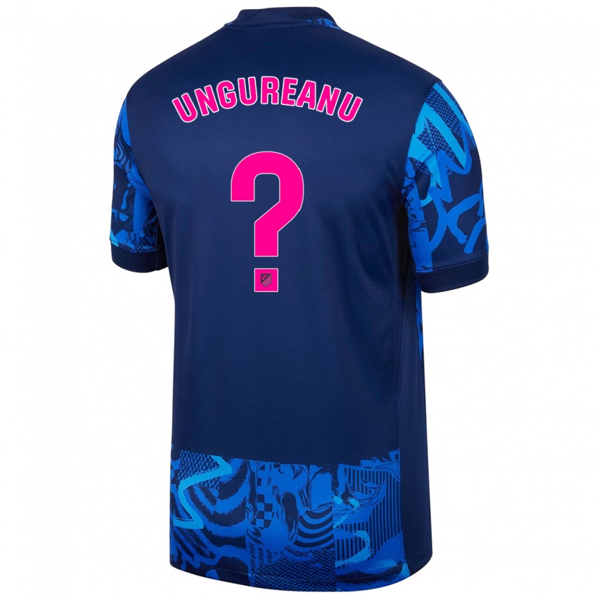 Kandiny Kinder Bogdan Ungureanu #0 Königsblau Ausweichtrikot Trikot 2024/25 T-Shirt