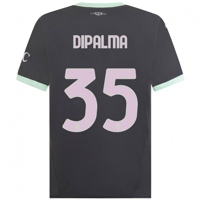 Kandiny Kinder Matteo Dipalma #35 Grau Ausweichtrikot Trikot 2024/25 T-Shirt