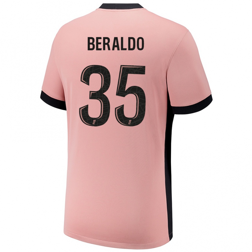 Kandiny Kinder Lucas Beraldo #35 Rostros Ausweichtrikot Trikot 2024/25 T-Shirt