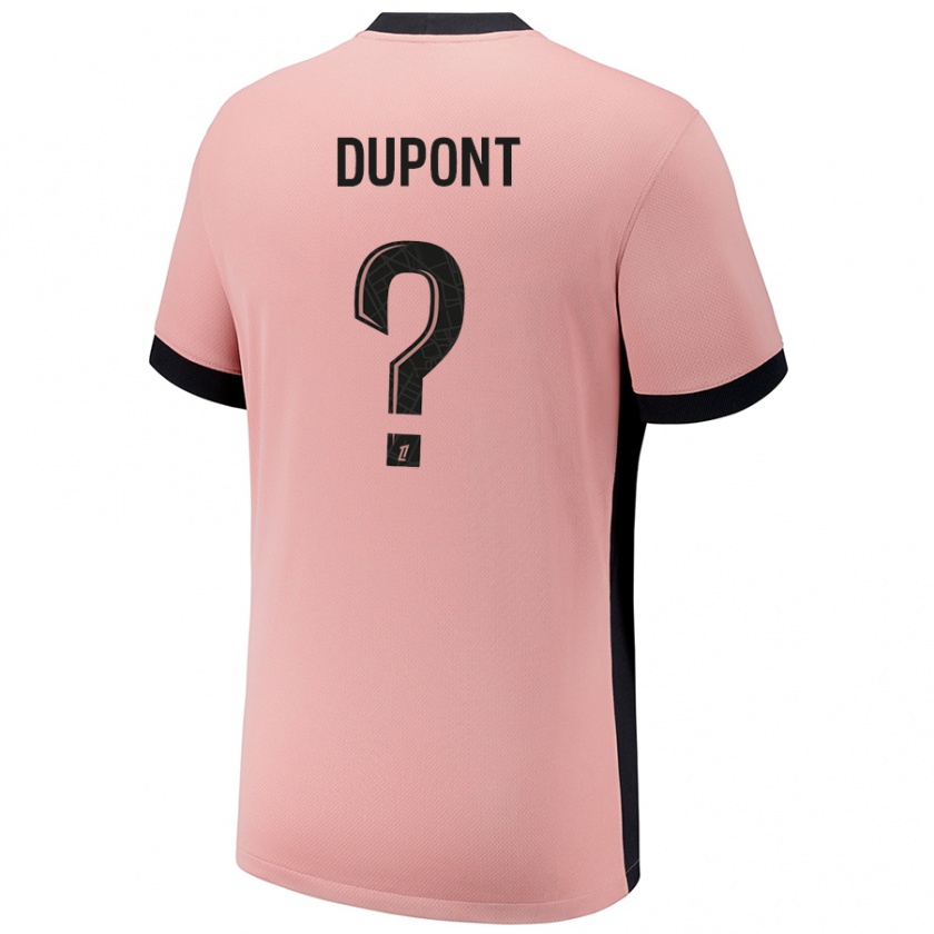 Kandiny Kinder Raphaël Dupont #0 Rostros Ausweichtrikot Trikot 2024/25 T-Shirt