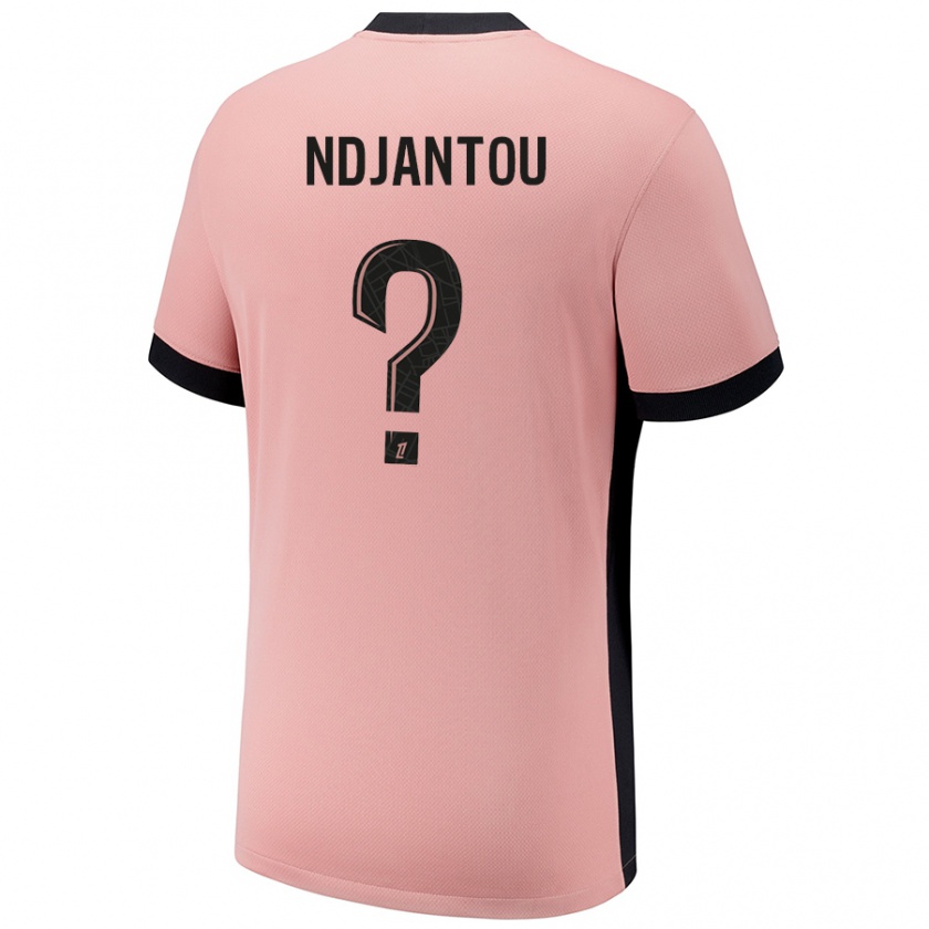 Kandiny Kinder Quentin Ndjantou #0 Rostros Ausweichtrikot Trikot 2024/25 T-Shirt