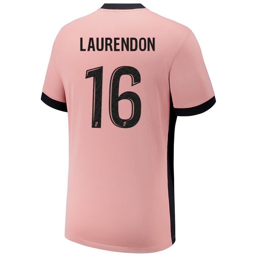 Kandiny Kinder Bilal Laurendon #16 Rostros Ausweichtrikot Trikot 2024/25 T-Shirt