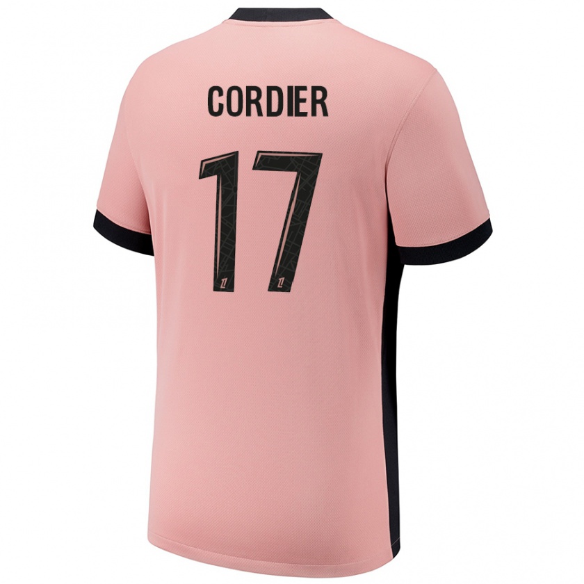 Kandiny Kinder Thomas Cordier #17 Rostros Ausweichtrikot Trikot 2024/25 T-Shirt