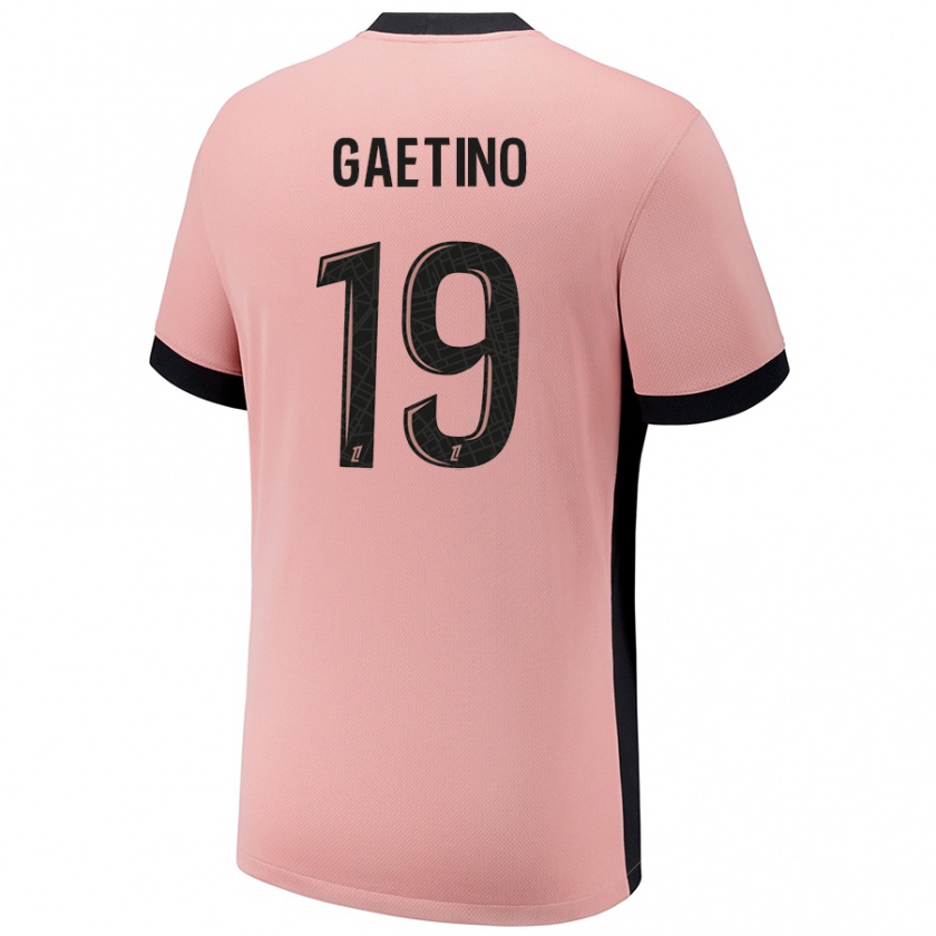 Kandiny Kinder Eva Gaetino #19 Rostros Ausweichtrikot Trikot 2024/25 T-Shirt