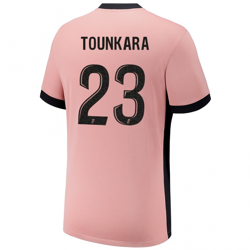 Kandiny Kinder Aïssatou Tounkara #23 Rostros Ausweichtrikot Trikot 2024/25 T-Shirt