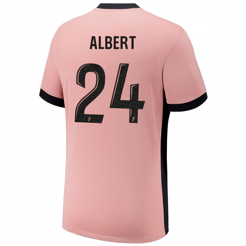 Kandiny Kinder Korbin Albert #24 Rostros Ausweichtrikot Trikot 2024/25 T-Shirt