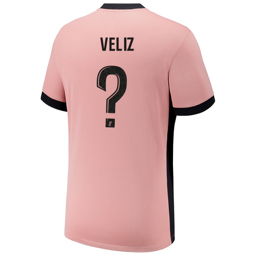 Kandiny Kinder Nehemiah Fernandez Veliz #0 Rostros Ausweichtrikot Trikot 2024/25 T-Shirt