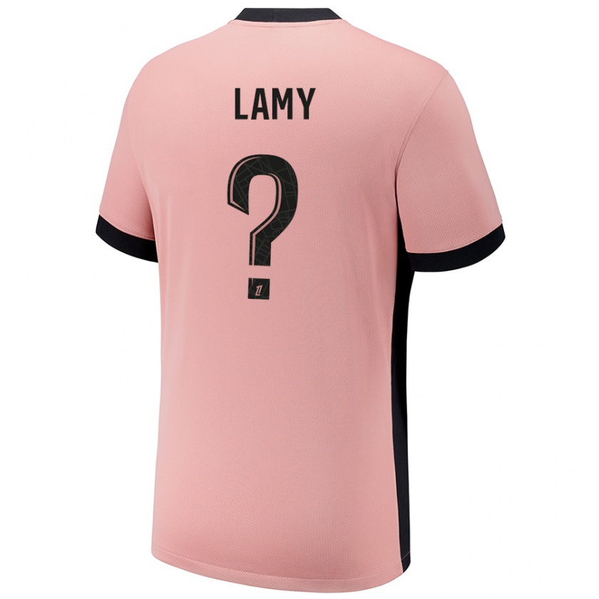 Kandiny Kinder Hugo Lamy #0 Rostros Ausweichtrikot Trikot 2024/25 T-Shirt