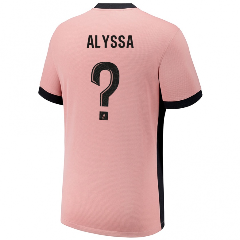 Kandiny Kinder Alyssa Fernandes #0 Rostros Ausweichtrikot Trikot 2024/25 T-Shirt