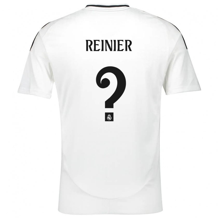 Kandiny Herren Reinier #0 Weiß Heimtrikot Trikot 2024/25 T-Shirt