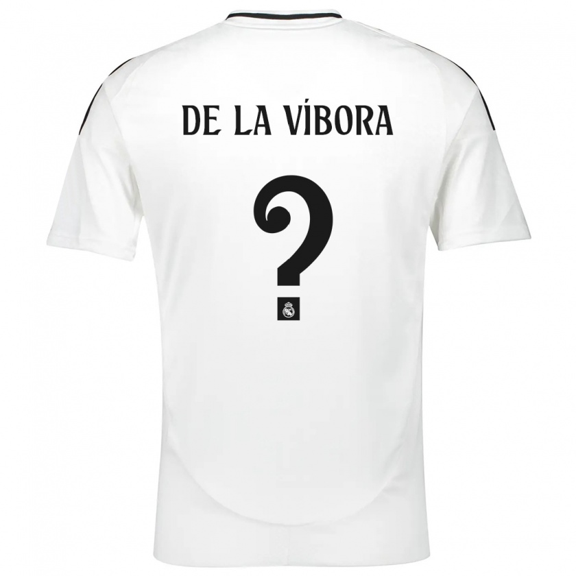 Kandiny Herren David De La Víbora #0 Weiß Heimtrikot Trikot 2024/25 T-Shirt