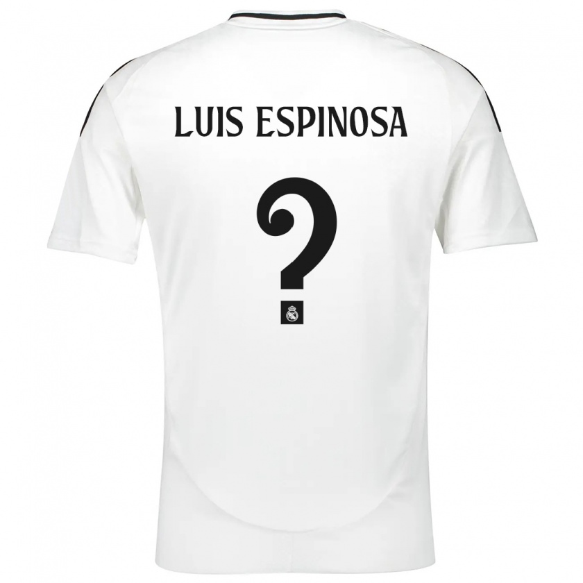 Kandiny Herren José Luis Espinosa #0 Weiß Heimtrikot Trikot 2024/25 T-Shirt