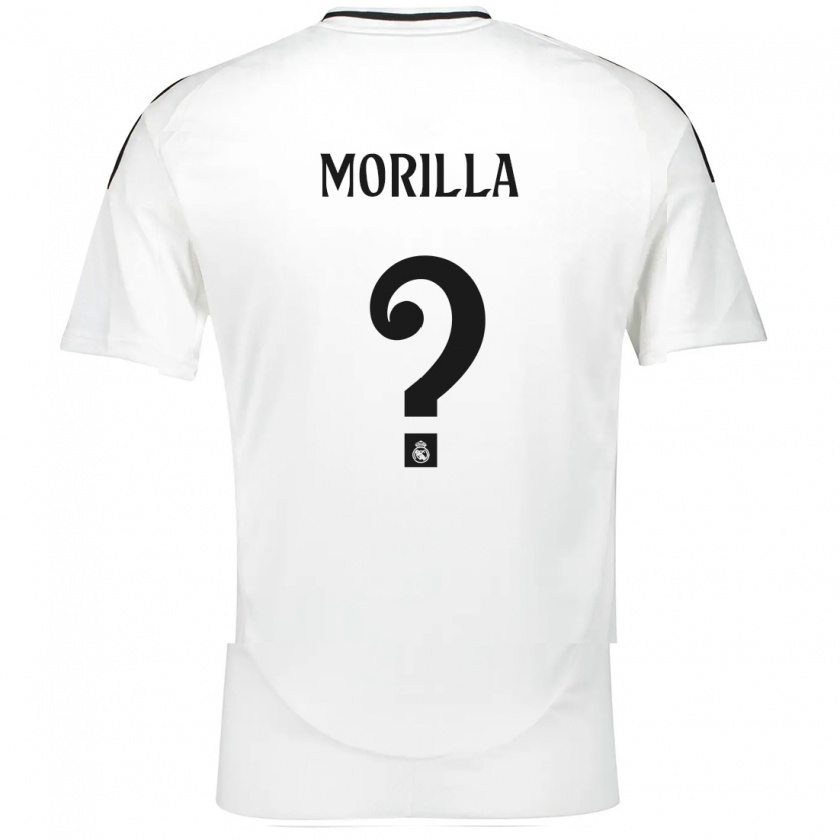 Kandiny Herren Jairo Morilla #0 Weiß Heimtrikot Trikot 2024/25 T-Shirt