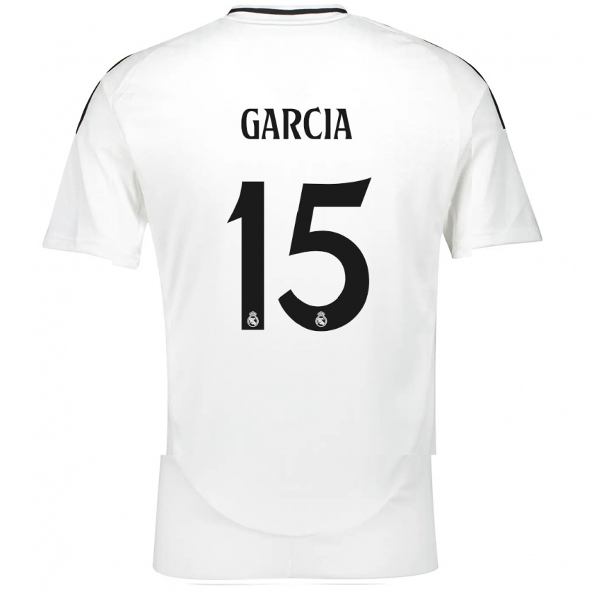 Kandiny Herren Sheila García #15 Weiß Heimtrikot Trikot 2024/25 T-Shirt