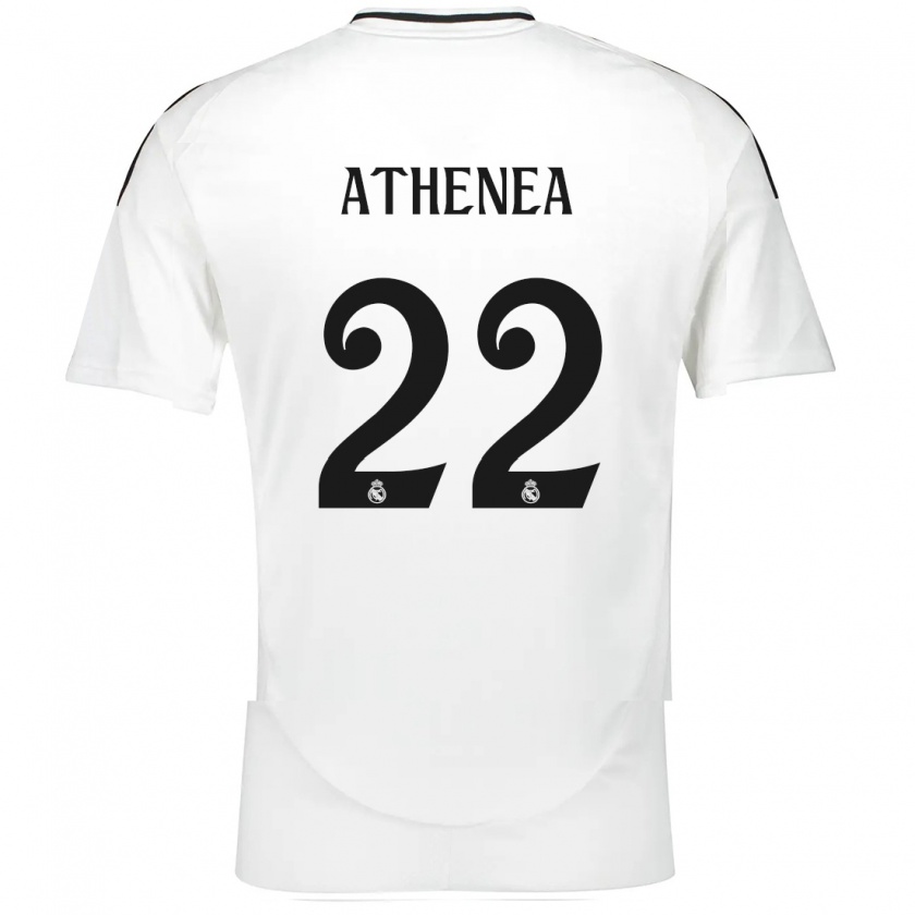 Kandiny Herren Athenea Del Castillo #22 Weiß Heimtrikot Trikot 2024/25 T-Shirt