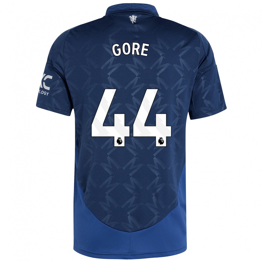 Kandiny Herren Daniel Gore #44 Indigo Auswärtstrikot Trikot 2024/25 T-Shirt