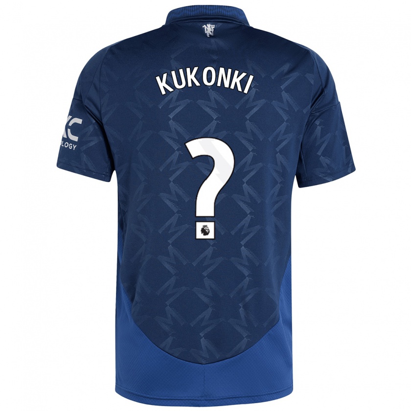 Kandiny Herren Godwill Kukonki #0 Indigo Auswärtstrikot Trikot 2024/25 T-Shirt