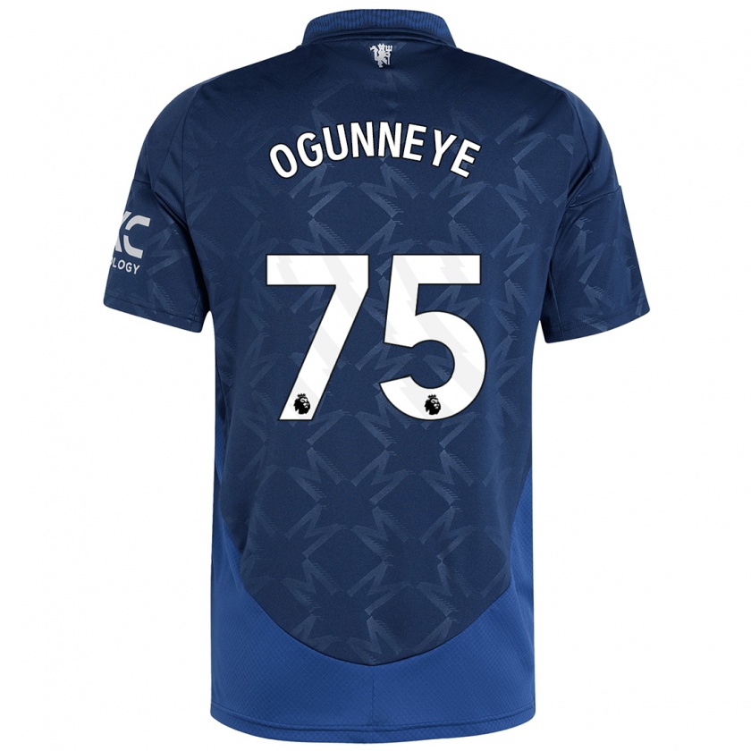 Kandiny Herren Habeeb Ogunneye #75 Indigo Auswärtstrikot Trikot 2024/25 T-Shirt