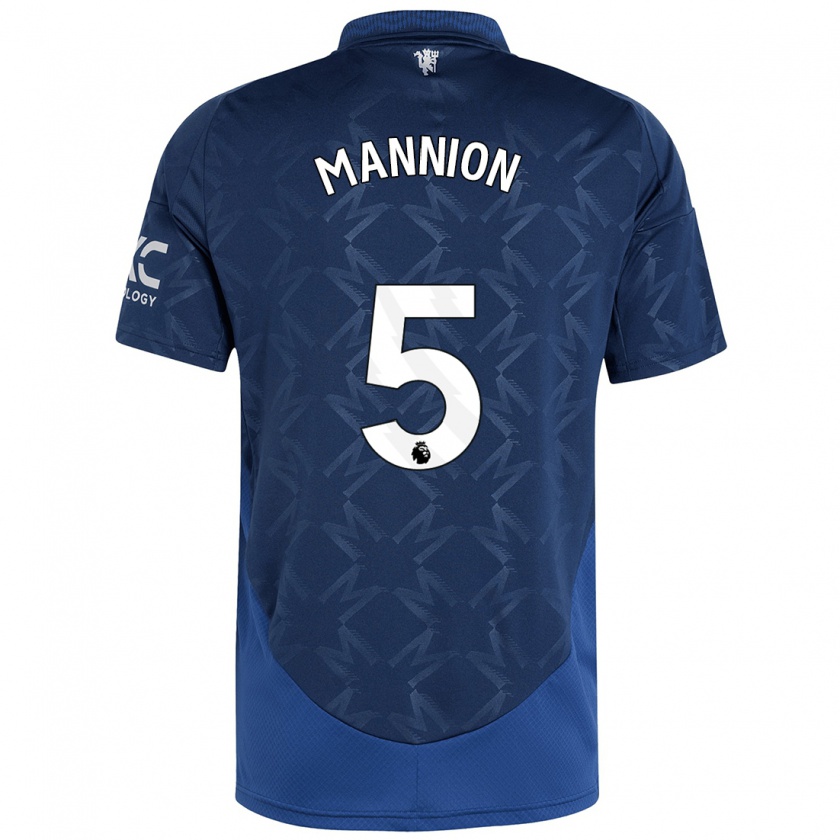 Kandiny Herren Aoife Mannion #5 Indigo Auswärtstrikot Trikot 2024/25 T-Shirt