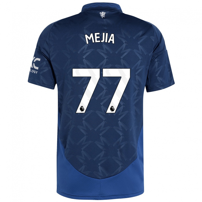 Kandiny Herren Mateo Mejia #77 Indigo Auswärtstrikot Trikot 2024/25 T-Shirt