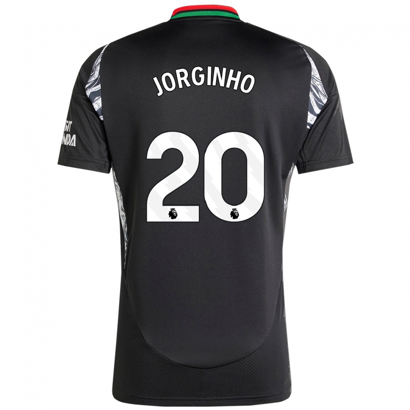 Kandiny Herren Jorginho #20 Schwarz Auswärtstrikot Trikot 2024/25 T-Shirt