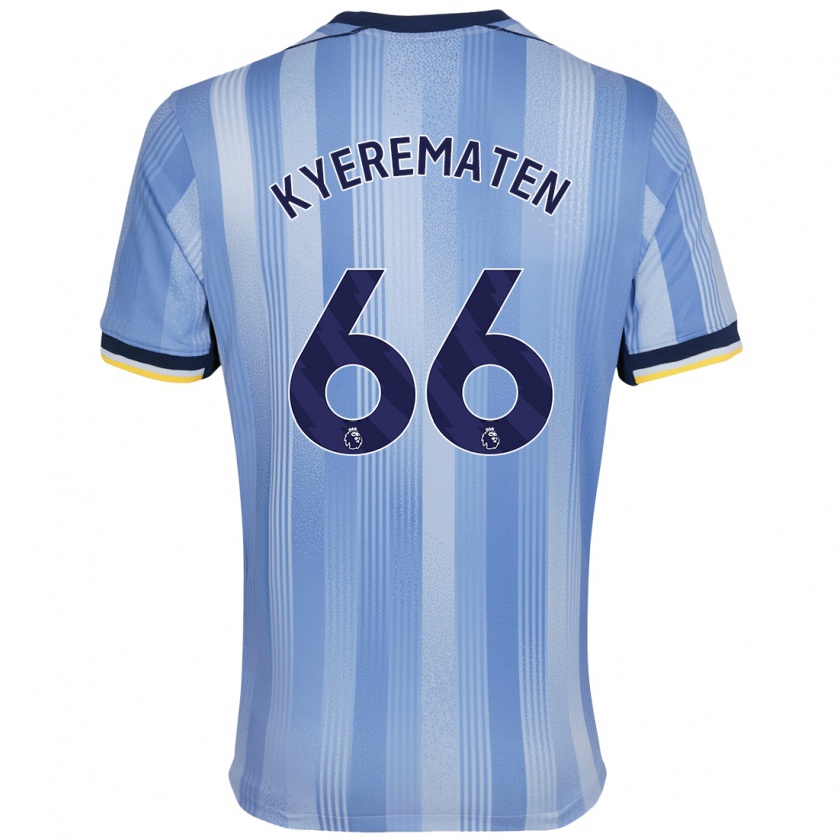 Kandiny Herren Rio Kyerematen #66 Hellblau Auswärtstrikot Trikot 2024/25 T-Shirt