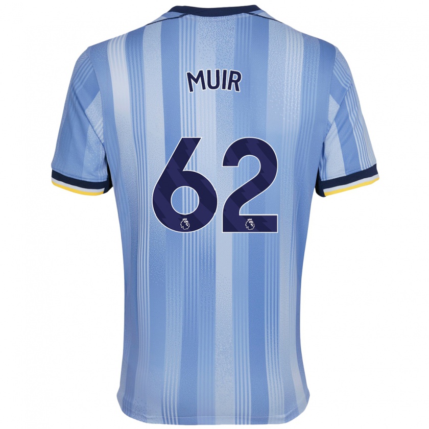 Kandiny Herren Marqes Muir #62 Hellblau Auswärtstrikot Trikot 2024/25 T-Shirt