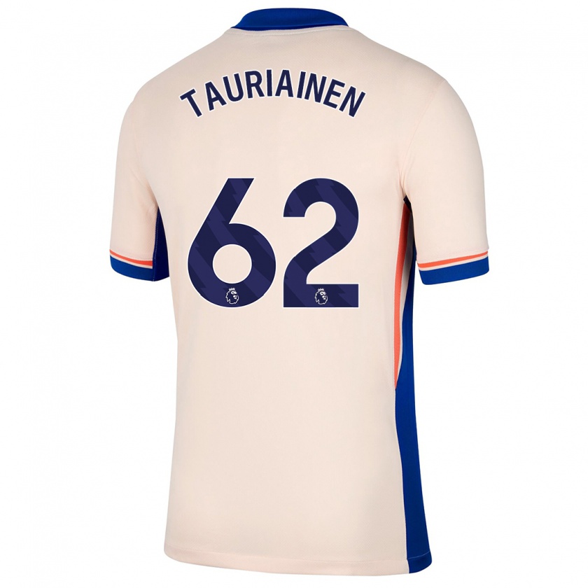 Kandiny Herren Jimi Tauriainen #62 Hellbeige Auswärtstrikot Trikot 2024/25 T-Shirt