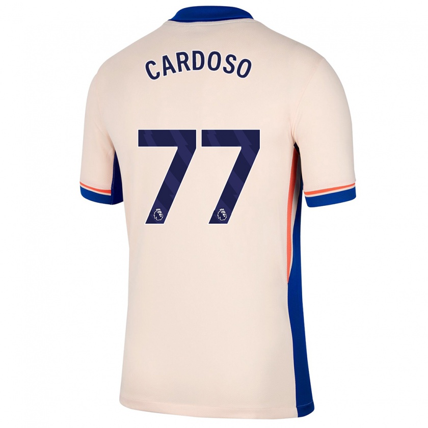 Kandiny Herren Leo Cardoso #77 Hellbeige Auswärtstrikot Trikot 2024/25 T-Shirt