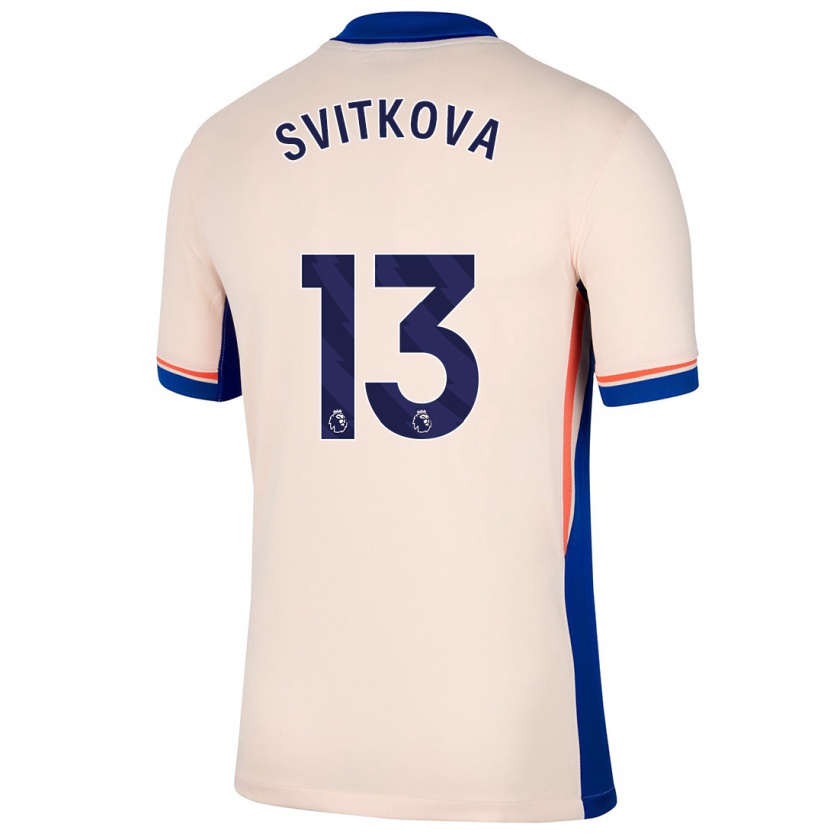 Kandiny Herren Kateřina Svitková #13 Hellbeige Auswärtstrikot Trikot 2024/25 T-Shirt