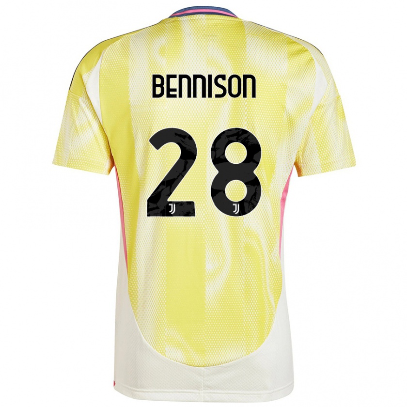 Kandiny Herren Hanna Bennison #28 Solargelb Auswärtstrikot Trikot 2024/25 T-Shirt