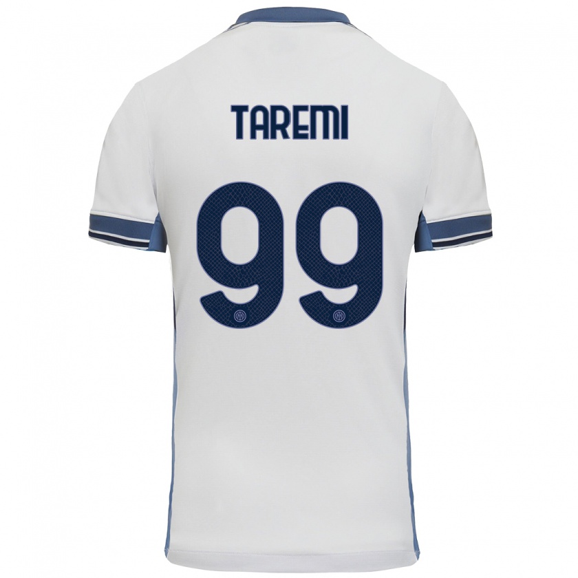 Kandiny Herren Mehdi Taremi #99 Weißgrau Auswärtstrikot Trikot 2024/25 T-Shirt