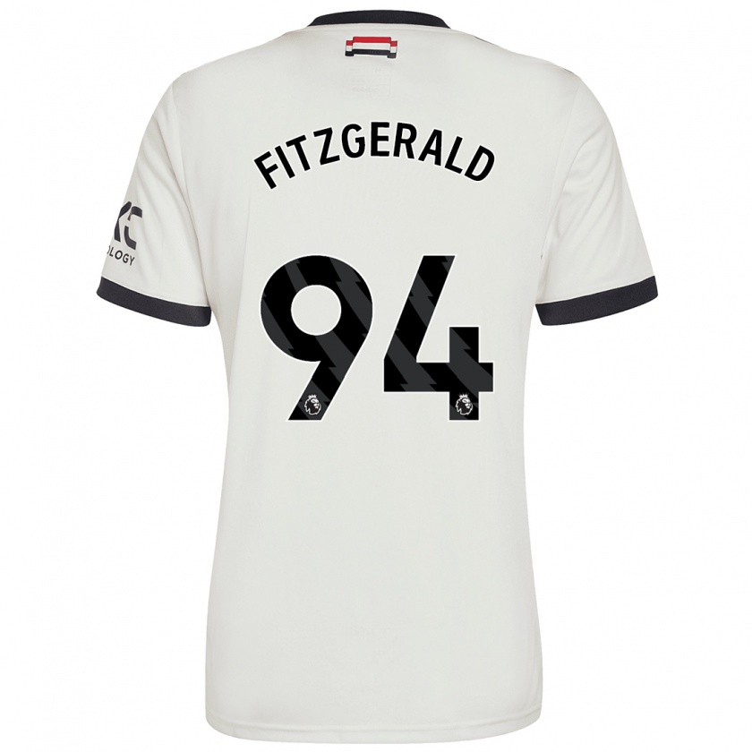 Kandiny Herren Jayce Fitzgerald #94 Cremeweiß Ausweichtrikot Trikot 2024/25 T-Shirt