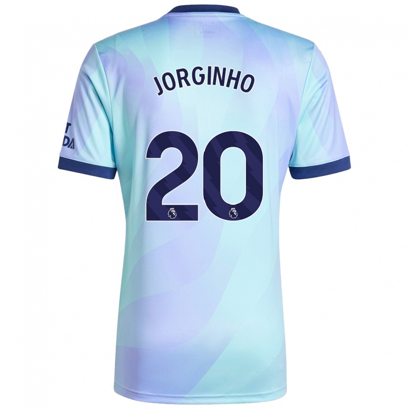 Kandiny Herren Jorginho #20 Aquamarin Ausweichtrikot Trikot 2024/25 T-Shirt