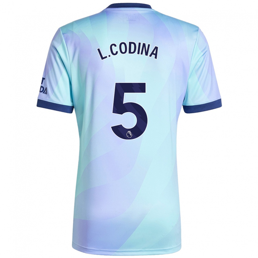 Kandiny Herren Laia Codina #5 Aquamarin Ausweichtrikot Trikot 2024/25 T-Shirt