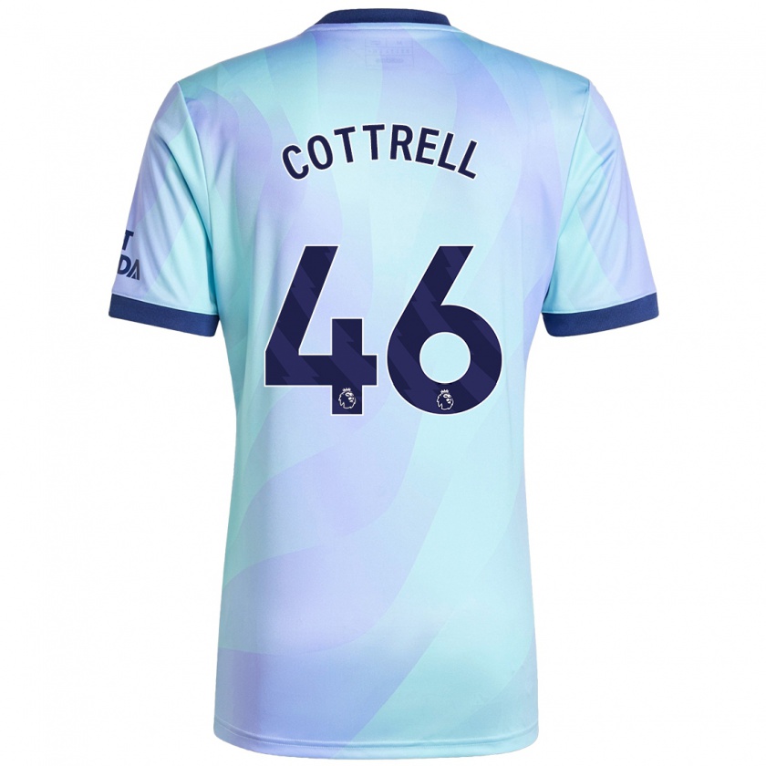 Kandiny Herren Ben Cottrell #46 Aquamarin Ausweichtrikot Trikot 2024/25 T-Shirt